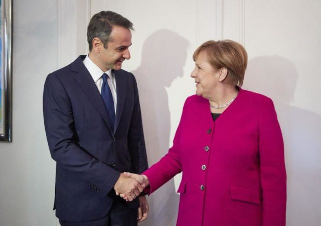 Μητσοτάκης Μέρκελ