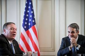 Ο Μάικ Πομπέο στην Αθήνα